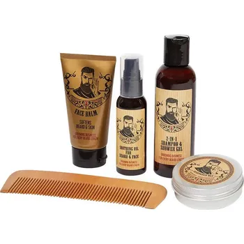 Kosmetická sada Gent's Stuff The Beard Box dárková sada