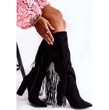 Dámské kozačky Kozačky na podpatku model 173619 Step in style 36