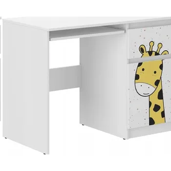 Dětský stůl Dětský psací stůl s milou žirafou 77x50x96 cm