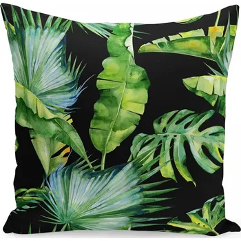 Povlak na dekorativní polštářek Povlaky na polštáře s listy 40x40 cm