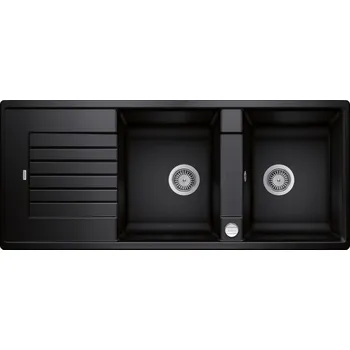 Granitový dřez Blanco ZIA 8 S antracit s excentrem