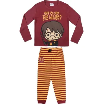Dívčí pyžamo Disney Harry Potter 2200007706 červené 164