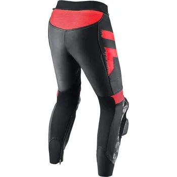 Sport Rebelhorn REBEL černé fluo červené kožené kalhoty na motorku 56