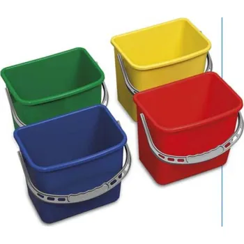 kbelík EASTMOP Kbelík 5 l (červený, modrý, žlutý, zelený)