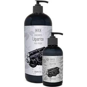 Vlasová regenerace Bes Fragrance Liquorice maska na vlasy 300 ml