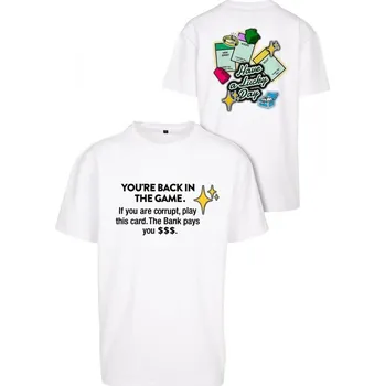 Pánské tričko Intepol Oversize Tee - white M