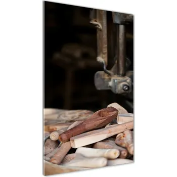 Obraz Foto obraz akrylový vertikální Dřevěné nářadí