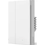 AQARA 2-tlačítkový spínač H1 WS-EUK04 Homekit EU (s nulovým vodičem)