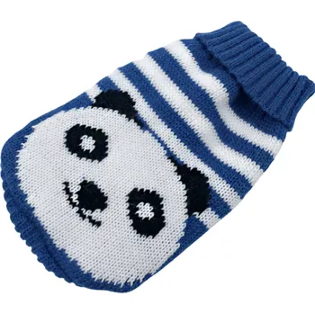 Obleček pro psa Pletený svetr pro psa - PANDA Velikost: XS