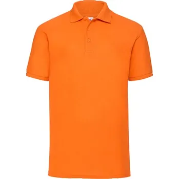 Pánské tričko Fruit of the Loom Pánská polokošile 63-402-0 Orange XXL