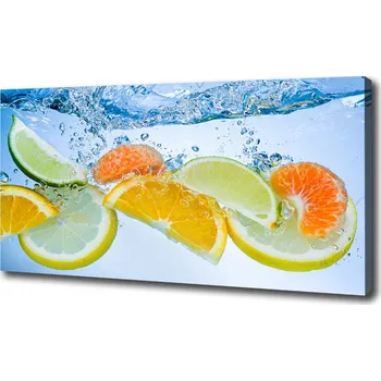 Obraz Foto obraz na plátně do obýváku Citrusy pod vodou
