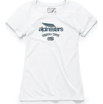 Dámské tričko ALPINESTARS WOMEN´S WINGED T. TEE - bílé L