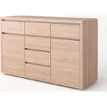 Buková komoda LOUISIANA CAMPANIA z masivu Barevné provedení: Eben