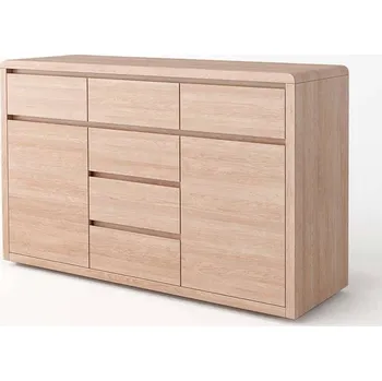 Šatní skříň Buková komoda LOUISIANA CAMPANIA z masivu Barevné provedení: Eben