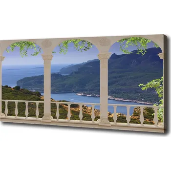 Obraz Foto obraz na plátně Pohled na záliv