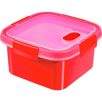 Dóza na potraviny Curver Dóza SMART MICROWAVE ECO s ohřívací podložkou 1,1l červená 00941-381 00941-381