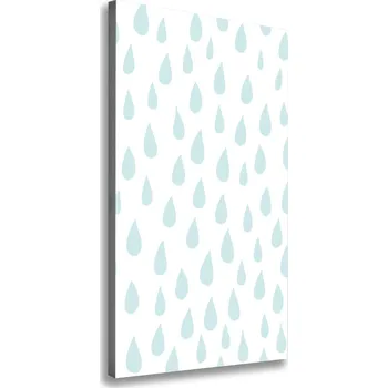 Obraz Vertikální Vertikální Foto obraz na plátně do obýváku Kapičky