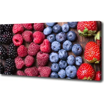 Obraz Foto obraz na plátně do obýváku Lesní ovoce