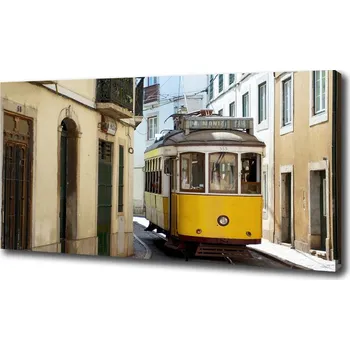 Obraz Foto obraz na plátně do obýváku Tramvaj Lisabone