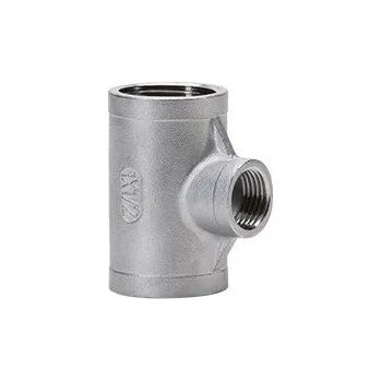 Vodovodní potrubí NEREZ T-kus redukovaný 6/4" x 5/4" x 6/4" AISI 316 Tmax 220°C INOX1570R.040.032