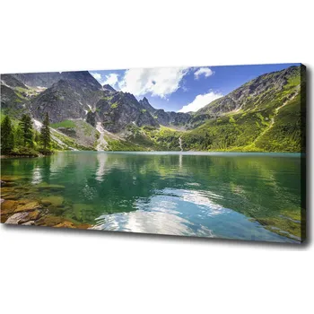 Obraz Moderní obraz canvas na rámu Mořské oko Tatry
