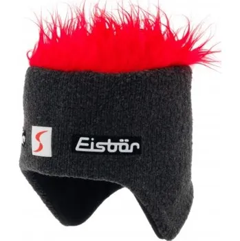 Čepice Čepice Eisbär Cocker MU SP 108 šedo-červená