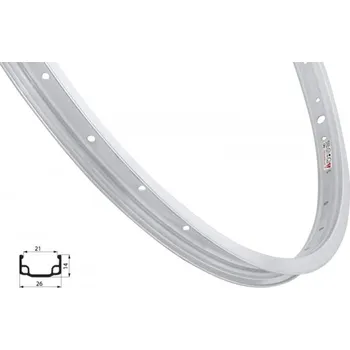 Ráfek na kolo ráfek REMERX RMX21 305x21 stříbrný 20děr