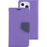 MERCURY 53823 MERCURY FANCY Peněženkový obal Apple iPhone 14 Pro Max fialový