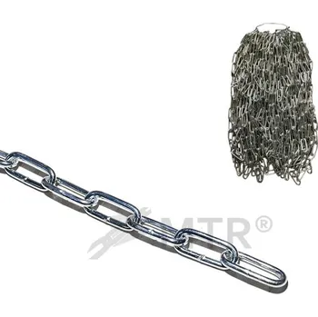 Železářství MTR Řetěz dlouhý článek DIN 763/5685C, svazek Varianta: Řetěz dlouhý článek DIN 763/5685C, svazek 2mm Zn