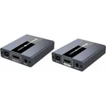 PREMIUMCORD HDMI extender na 120m přes jeden kabel Cat5/6, bez zpoždění