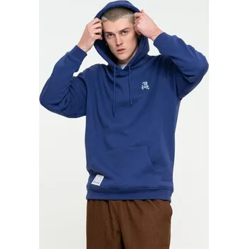 Pánská mikina SANTA CRUZ mikina - Mini Beach Bum Hand Hood Navy Blue (NAVY BLUE)