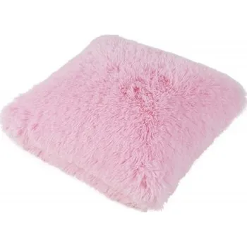 Polštář Polštářek ortopedický 40 x 40 cm, plněný paměťovou pěnou, růžový