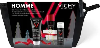 Kosmetická sada Vichy Homme vánoční balíček v kosmetické taštičce 2022