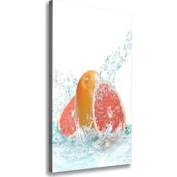 Obraz Vertikální Vertikální Foto obraz na plátně do obýváku Grejpfruty