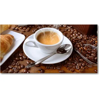 Obraz Foto obraz skleněný horizontální Aromatická káva
