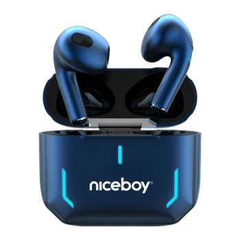 Sluchátka Niceboy Hive SpacePods modrá