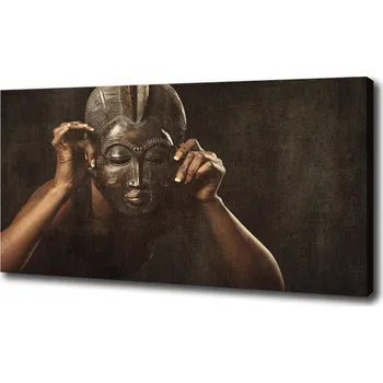 Obraz Foto obraz na plátně do obýváku Africká maska