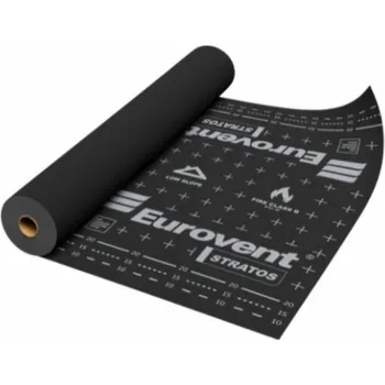 Stavební fólie Střešní fólie Eurovent STRATOS 210 g/m²
