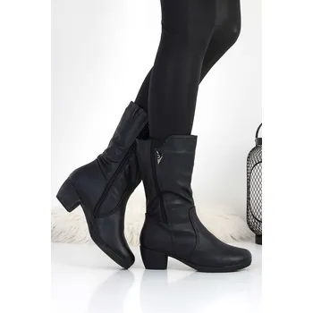 Dámské kozačky Xisuxin Nízké kozačky na podpatku A623-1B Velikost: 38