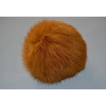 Bambule 10cm kožešina králík 1102 tmavší hořčice