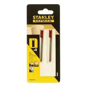 Stanley listy do dřeva HCS, uchycení "U" vykružovací, < 20mm, rozt. 1,35mm, 2ks