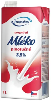 Mléko Pragolaktos Trvanlivé mléko plnotučné 3,5 % 1 l