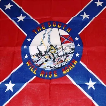 Šátek FOSCO Šátek potisk rebel válečný čtvercový