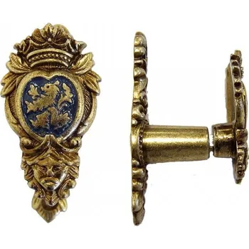 Sběratelství Denix Nástěnný držák štít (mosaz)