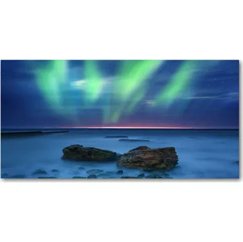 Obraz Foto obraz sklo tvrzené Polární záře