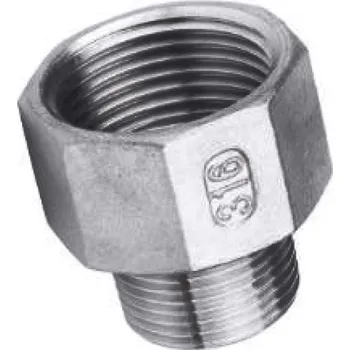 Vodovodní potrubí NEREZ Obrácená redukce 1/4" x 3/8" AISI 316 Tmax 220°C INOX1551.008.010