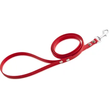 Vodítko pro psa FIREDOG BioThane vodítko 13mm 3m s ručkou Barva: Červená