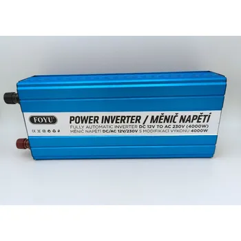 Měnič napětí FOYU 12V/230V