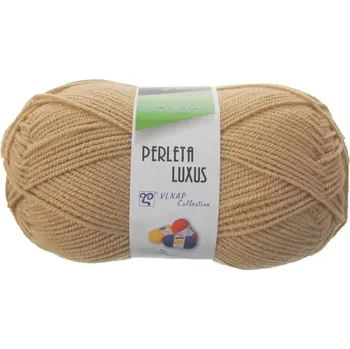 Příze Perleta Luxus 57094 - Písková