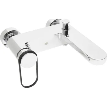 Vodovodní baterie SAT Fusion vanová černá oválná SATBSFU222KPC